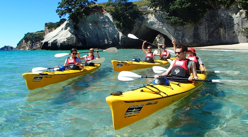 Cathedral Cove Kayaking